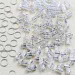 BRAID RINGS (Στολίδια για πλεξούδες) Simple Bohemian Hippie Style 20τμχ