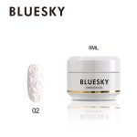 BLUESKY EMBOSS GEL 8gr - #02 White
