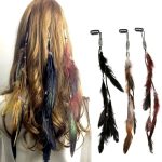 ΤΡΕΣΑΚΙ HAIR EXTENSIONS με 1 κλιπ - FEATHER BOHO STYLE