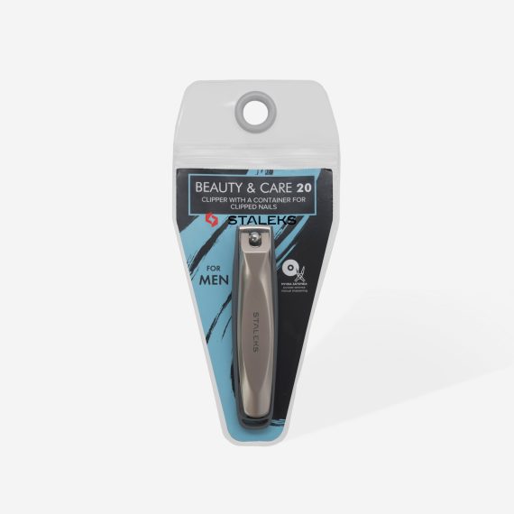 STALEKS ΝΥΧΟΚΟΠΤΗΣ for MEN Beauty & Care KBC-20 with container - Image 5