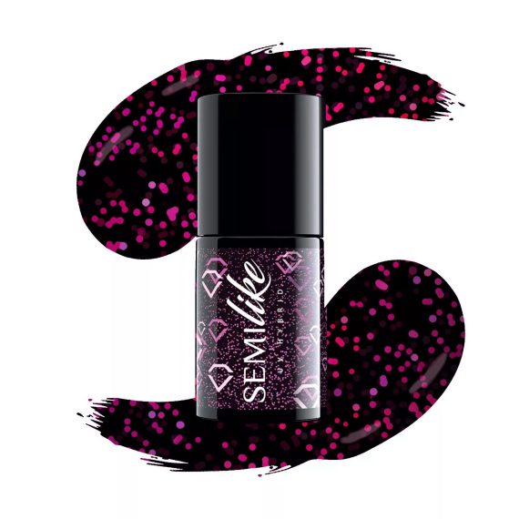 SEMILAC Ημιμόνιμο #444 Black Cherry /Semilike - Image 1