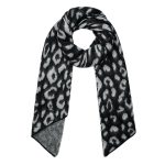 ΚΑΣΚΩΛ WILD ELEGANCE 180x40cm - Black & White