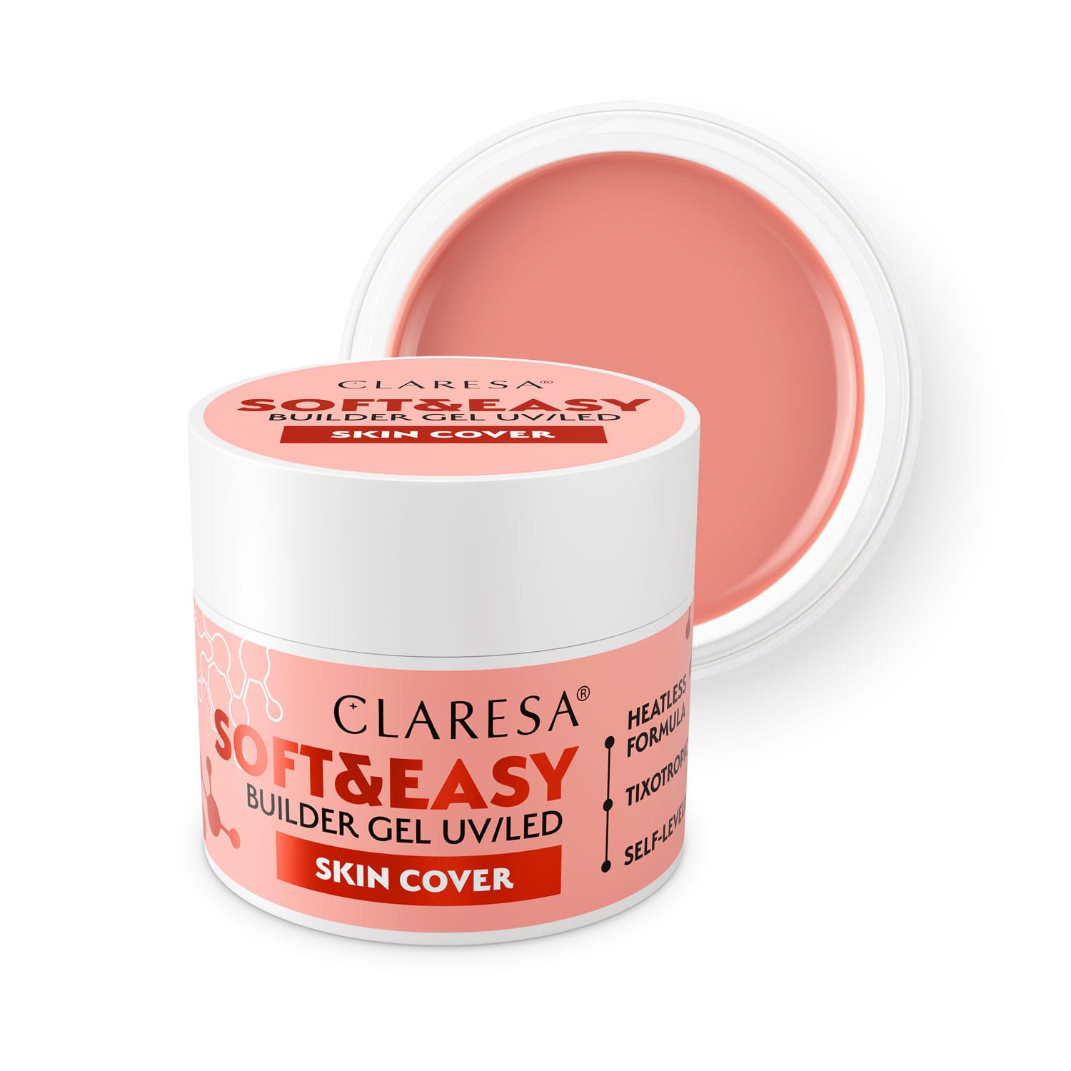 Claresa-Zel-budujacy-SOFTEASY-builder-gel-skin-cover CLARESA BUILDER GEL SOFT & EASY SKIN COVER 12g - Image 1