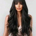 ΠΕΡΟΥΚΑ ΓΥΝΑΙΚΕΙΑ #106 Wavy - Μαύρο Long 66cm