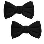 ΚΟΣΜΗΜΑ ΠΑΠΟΥΤΣΙΩΝ SHOE CLIP BOW - Black