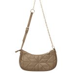 ΤΣΑΝΤΑ ΩΜΟΥ Stitched Gold Color hardware - Brown