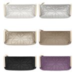 ΤΣΑΝΤΑ ΧΕΙΡΟΣ Stitched Clutch with Gold Color hardware