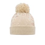 ΣΚΟΥΦΑΚΙ ΠΑΙΔΙΚΟ Tiger print pompom  - Beige