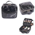 ΒΑΛΙΤΣΑKI BEAUTY BAG (S) MARBLE Black