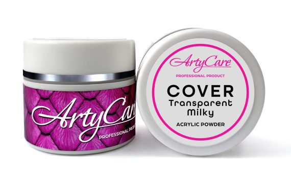 ArtyCare ACRYLIC POWDER 38gr - Transparent Milky - Image 1