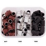 SANDING BANDS #80 #120 #180 κασετίνα 75τμχ  (3x25τμχ)