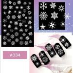 ΑΥΤΟΚΟΛΛΗΤΑ ΝΥΧΙΩΝ X-mas #A-034