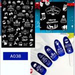 ΑΥΤΟΚΟΛΛΗΤΑ ΝΥΧΙΩΝ X-mas #A-038