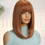 ΠΕΡΟΥΚΑ ΓΥΝΑΙΚΕΙΑ #408 Χάλκινο Ισιο - Medium