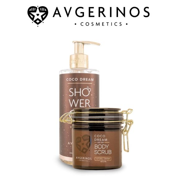 AVGERINOS Coco Dream Combo set Duo (body scrub + shower gel) - Image 1