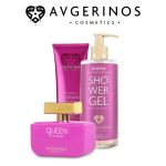 AVGERINOS Queen Combo set Trio (perfum + hand cream + shower gel)