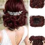 ΚΟΤΣΟΣ ΜΑΛΛΙΩΝ ΜΕ ΧΤΕΝΑΚΙΑ - Κόκκινο σκούρο