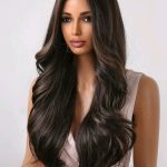 ΠΕΡΟΥΚΑ ΓΥΝΑΙΚΕΙΑ #216 Καστανό με μελί μπεζ ανταύγειες Wavy - Long