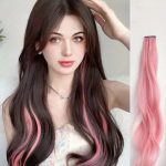 ΤΡΕΣΑΚΙ HAIR EXTENSIONS με 1 κλιπ - PINK
