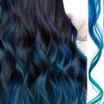 HAIR EXTENSION ΤΡΕΣΑΚΙ ΣΥΝΘΕΤΙΚΟ 1 κλιπ - MERMAID BLUE