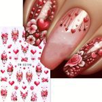 ΑΥΤΟΚΟΛΛΗΤΑ ΓΙΑ ΝΥΧΙΑ * SW-CS198 Valentine