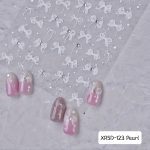 ΑΥΤΟΚΟΛΛΗΤΑ ΓΙΑ ΝΥΧΙΑ * XR5D-123 Pearl