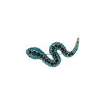 ΚΑΡΦΙΤΣΑ ΠΕΤΟΥ Snake - Turquoise