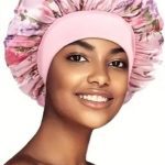 BONET ΣΚΟΥΦΑΚΙ ΥΠΝΟΥ Short - Satin Flowers Pink