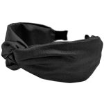 ΣΤΕΚΑ ΜΑΛΛΙΩΝ ΤΟΥΡΜΠΑΝ ΜΟΝΟΧΡΩΜΗ #10752 Black