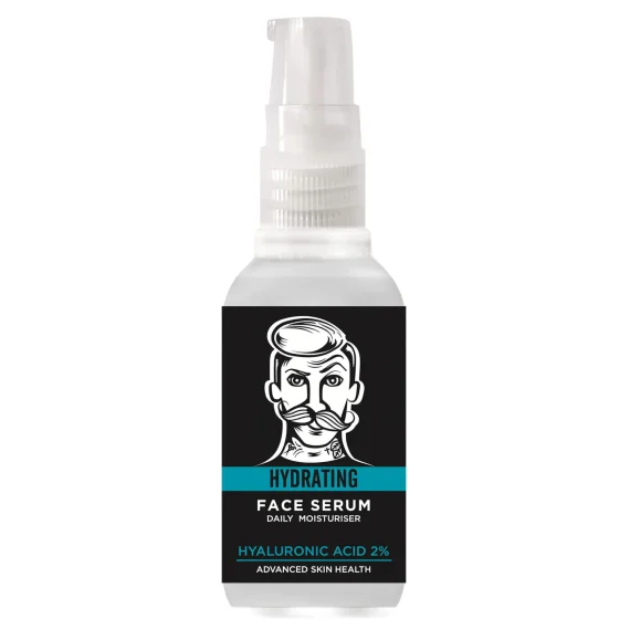 BARBER PRO HYDRATING FACE SERUM 30ml Hyaluronic Acid 2% - Image 2