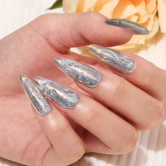 BLUESKY NAIL ART MOONSHINE POWDER #YGF02 Sunset After Glow - Image 9