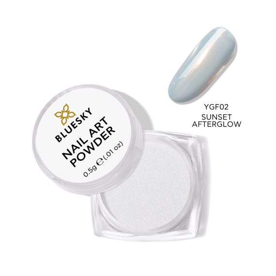 BLUESKY NAIL ART MOONSHINE POWDER #YGF02 Sunset After Glow - Image 1