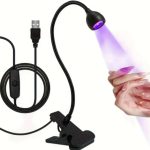 ΛΑΜΠΑ ΠΟΛΥΜΕΡΙΣΜΟΥ UV/LED για SOFT GEL TIPS με κλιπ στερέωσης