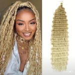 BRAID HAIR WAVY for CROCHET 75cm #27/613 Ombre XL