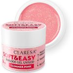CLARESA BUILDER GEL SOFT & EASY GLIMMER PINK 45g