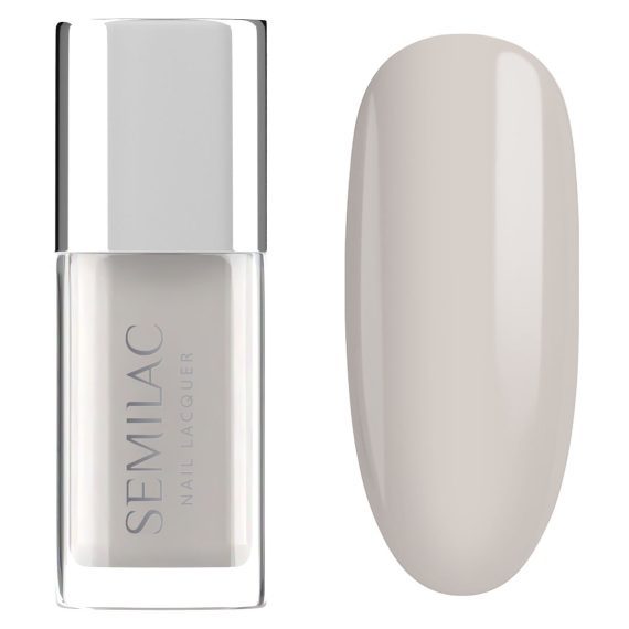 SEMILAC Nail Lacquer 9ml #101 Sheer Nude - Image 1