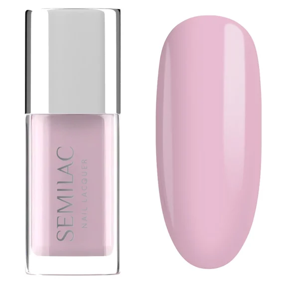 SEMILAC Nail Lacquer 9ml #103 Rose Vibrant Transparent - Image 1