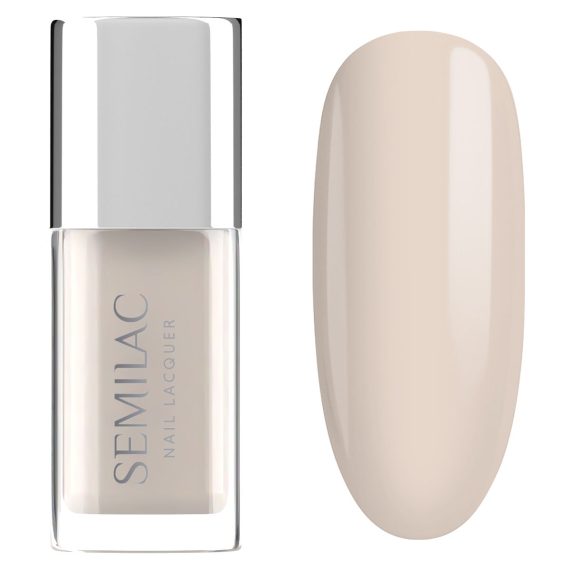 SEMILAC Nail Lacquer 9ml #104 Cream Supreme - Image 1