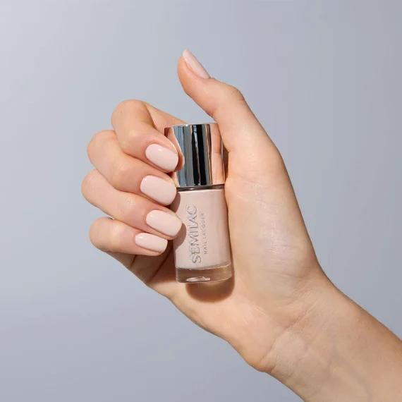 SEMILAC Nail Lacquer 9ml #104 Cream Supreme - Image 3