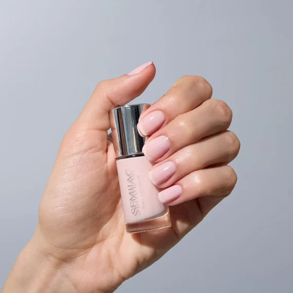 SEMILAC Nail Lacquer 9ml #105 Delicate French - Image 3