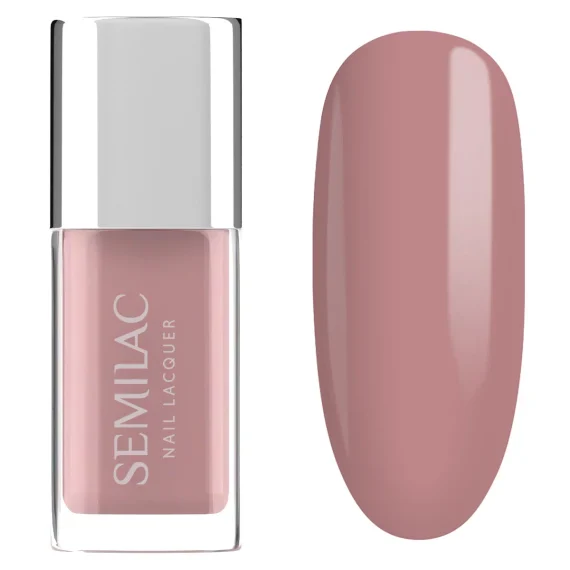 SEMILAC Nail Lacquer 9ml #107 Classic Nude - Image 1