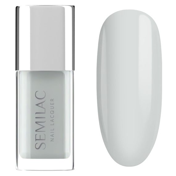 SEMILAC Nail Lacquer 9ml #108 Classic White - Image 1
