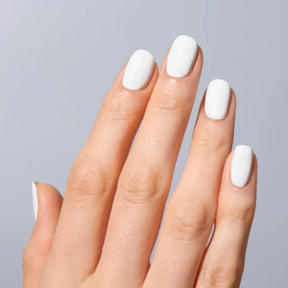 SEMILAC Nail Lacquer 9ml #108 Classic White - Image 4