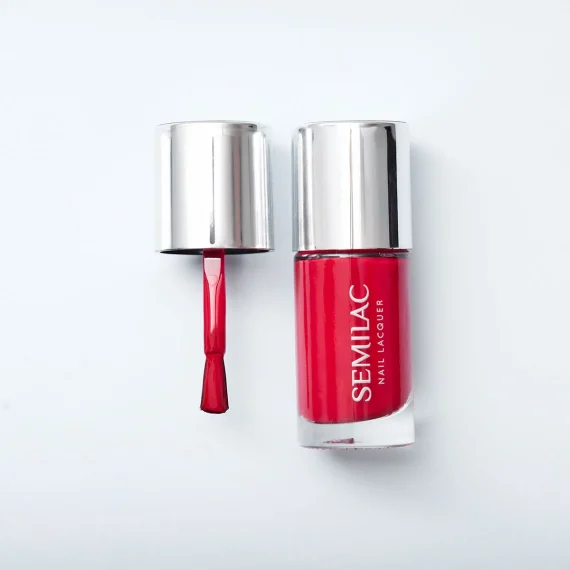 SEMILAC Nail Lacquer 9ml #110 Classic Red - Image 2