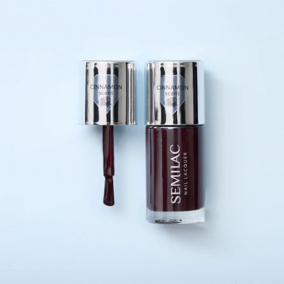 SEMILAC Nail Lacquer 9ml #111 Espresso - Image 2