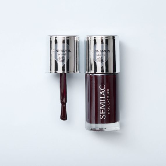 SEMILAC Nail Lacquer 9ml #112 Wine Red - Image 2