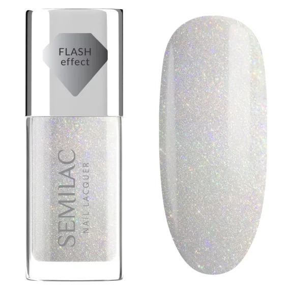 SEMILAC Nail Lacquer 9ml #116 Holo Flash - Image 1