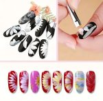 ΠΙΝΕΛΟ NAIL ART - Flowers / Ombre ΣΕΤ 8τμχ - Image 3