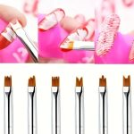 ΠΙΝΕΛΟ NAIL ART - Flowers / Ombre ΣΕΤ 8τμχ