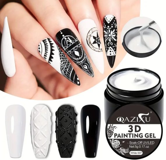 3D PAINTING GEL 5g - White - Image 1